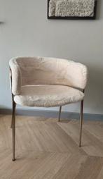 2 Kave Home Runnie Teddy Stoelen, Huis en Inrichting, Stoelen, Ophalen, Twee, Wit, Zo goed als nieuw