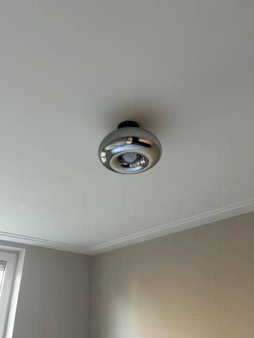 Art deco plafondlamp smoked glas beschikbaar voor biedingen