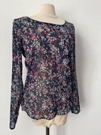 Mustang doorzichtige blouse, Blauw, Ophalen of Verzenden, Zo goed als nieuw, Lange mouw