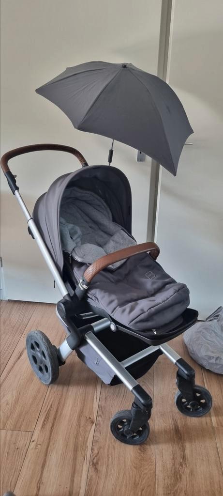 Joolz Hub grijs (Hippo) voetenzak, regenhoes, zonneparaplu, Kinderen en Baby's, Kinderwagens en Combinaties, Gebruikt, Overige merken