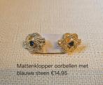 Mattenklopper oorbellen, Sieraden, Tassen en Uiterlijk, Overige materialen, Verzenden, Nieuw, Met edelsteen
