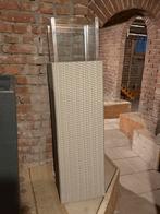 2 sfeervolle pilaren met windlicht (voor buiten), Ophalen, Zo goed als nieuw