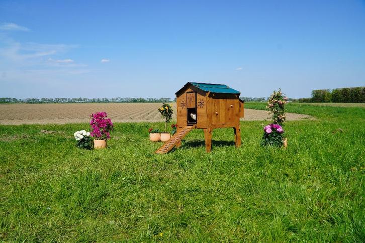 Trespa Kippenhok / Duplex L - Cucciolotta, Dieren en Toebehoren, Pluimvee | Toebehoren, Nieuw, Kippenhok of Kippenren, Ophalen of Verzenden