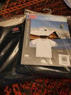 2x Donkerblauwe Thermo Onder Shirts, Blauw, Maat 56/58 (XL), Nieuw, Nielsson