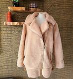 Teddyjas maat 48 beige/ peach tussenjas New Look, New Look, Beige, Maat 46/48 (XL) of groter, Ophalen of Verzenden
