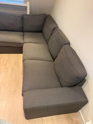 IKEA Kivik 5-zits hoekbank –  Antraciet – Perfecte staat - afbeelding 2