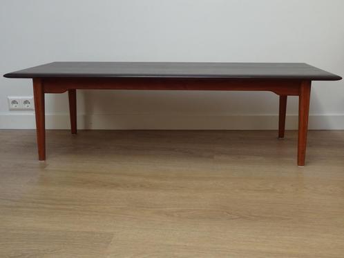 Mooie vintage salontafel Scandinavisch design, Huis en Inrichting, Tafels | Salontafels, Gebruikt, Minder dan 50 cm, 50 tot 100 cm