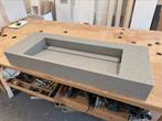 Corian wastafel terrazzo grijs 1.20 mtr, Ophalen, Nieuw, Wastafel