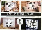 LIGHT BOX met LETTERS en TEKENS, Ophalen of Verzenden, Nieuw