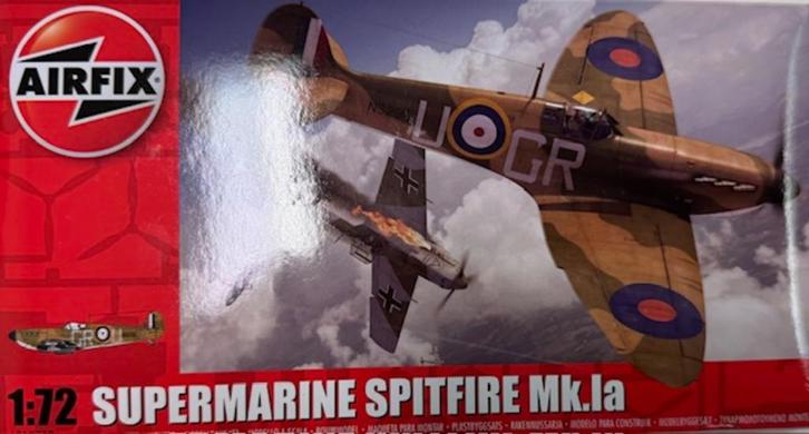 Coelianmodels, Airfix 01071B, Spitfire Mk.1a, 1/72, € 10,99, Hobby en Vrije tijd, Modelbouw | Vliegtuigen en Helikopters, Nieuw