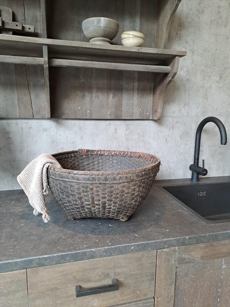 stoer sober landelijk wonen leemmand plukmand luik trog, Huis en Inrichting, Ophalen, Nieuw