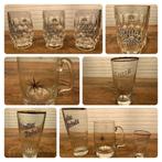 Verzameling Bierglazen - 1/2, Verzamelen, Glas en Borrelglaasjes, Ophalen, Zo goed als nieuw, Bierglas