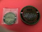 Coin en Badge van het Korps Mariniers met velro, Ophalen of Verzenden, Marine, Nederland, Embleem of Badge