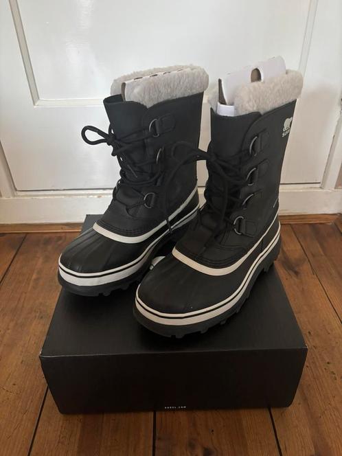 Als nieuw! Sorel Caribou snowboots- moonboots - sneeuw laars, Kleding | Dames, Schoenen, Zo goed als nieuw, Snowboots, Zwart, Ophalen of Verzenden