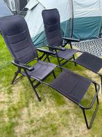 Mooie stoelen met voeten bank, Ophalen of Verzenden, Zo goed als nieuw, Campingstoel