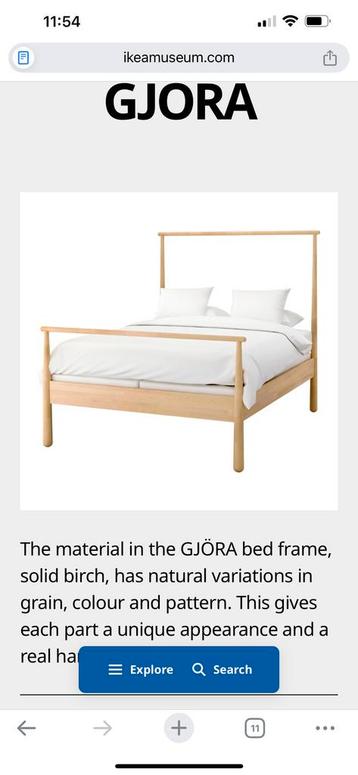 Ikea GJÖRA bedframe - 140x200cm - afbeelding 9