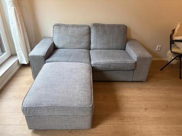 IKEA KIVIK 2-zitsbank + voetenbank met bergruimte - afbeelding 2