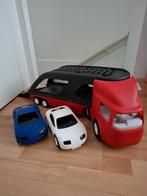 Speelgoed vrachtwagen met auto's, Ophalen of Verzenden, Gebruikt, Jongen of Meisje