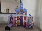 Frozen kasteel met Anna, Elsa, Olaf en accessoires, Ophalen, Gebruikt, Poppenhuis