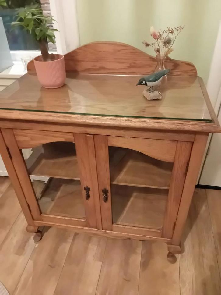 Vintage antiek theekastje, Antiek en Kunst, Antiek | Meubels | Kasten, Ophalen