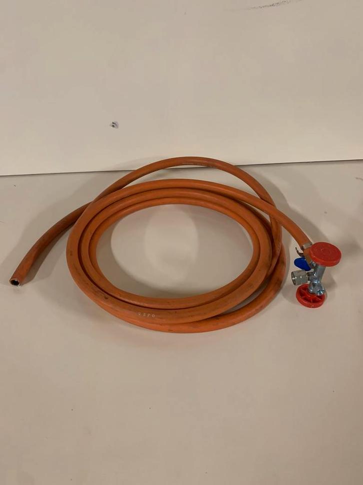 Gasslang met verdeelstuk - gekeurd, Caravans en Kamperen, Kampeeraccessoires, Ophalen of Verzenden