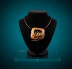 Handgemaakte unieke halsketting, Izéne Jewelry., Sieraden, Tassen en Uiterlijk, Nieuw, Ophalen of Verzenden, Goud, Overige materialen