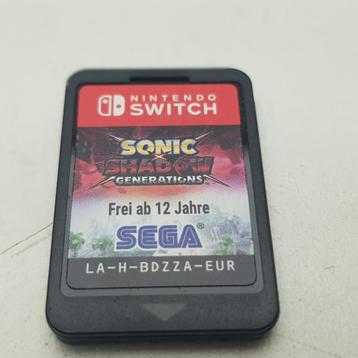 Sonic X Shadow Generations Nintendo Switch (Losse Cassette) beschikbaar voor biedingen