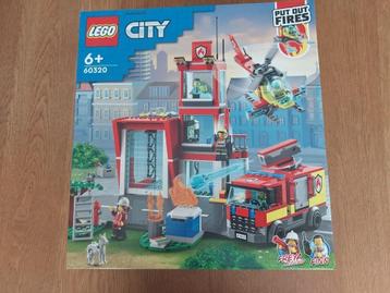 NIEUW LEGO City 60320 Brandweerkazerne beschikbaar voor biedingen