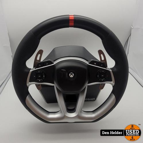 Hori Force Feedback Racing Wheel DLX - ZGAN, Spelcomputers en Games, Spelcomputers | Xbox | Accessoires, Zo goed als nieuw