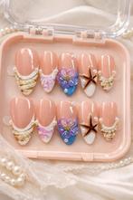 Press on Nails - Zomerse Nagel Set, Nieuw, Ophalen of Verzenden, Toebehoren, Handen en Nagels