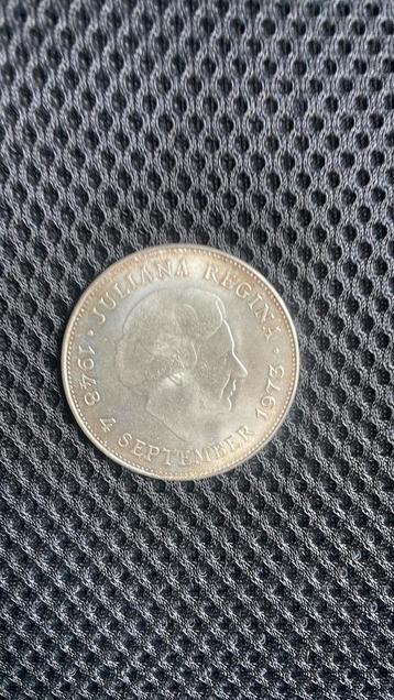 Zilveren tientje - 4 september 1973 beschikbaar voor biedingen