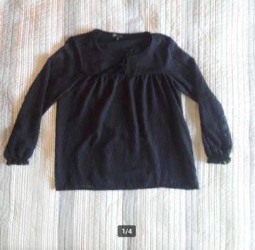 L'Histoire de Louise zwarte blouse. Maat: 42. beschikbaar voor biedingen