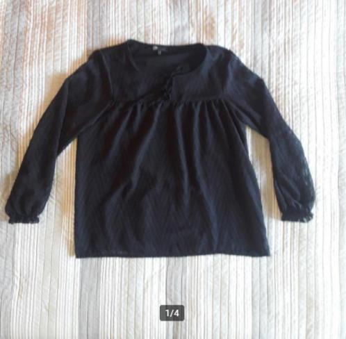 L'Histoire de Louise zwarte blouse. Maat: 42., Kleding | Dames, Blouses en Tunieken, Zo goed als nieuw, Maat 42/44 (L), Zwart