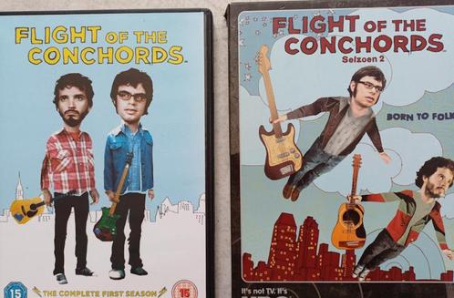 Flight of the Conchords S1+2 (compleet) HBO, Cd's en Dvd's, Dvd's | Tv en Series, Gebruikt, Vanaf 12 jaar, Ophalen