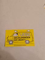 187 Vintage VOLA Geldleningen Sticker, Verzamelen, Stickers, Ophalen of Verzenden