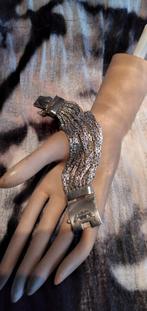 prachtige zilveren armband van band of angels, Ophalen of Verzenden, Zo goed als nieuw, Zilver, Zilver