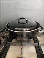 Braadpan zwart emaille, Huis en Inrichting, Keuken | Potten en Pannen, Ophalen of Verzenden, Zo goed als nieuw, Overige materialen