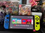 Nintendo Switch (OLED), Switch OLED, Met 2 controllers, Ophalen of Verzenden, Zo goed als nieuw