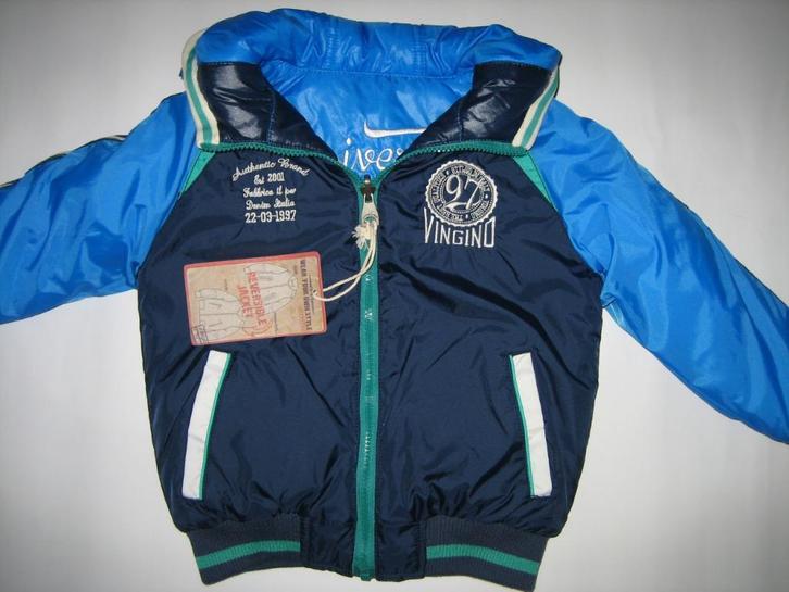 Vingino nieuw winterjas 2 kanten draaagbaar (IR) 104, Kinderen en Baby's, Kinderkleding | Maat 104, Nieuw, Jongen, Jas, Ophalen of Verzenden