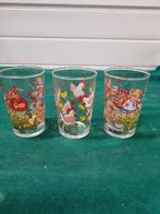 glazen kinder glas met opdruk vintage, Verzamelen, Glas en Borrelglaasjes, Ophalen of Verzenden