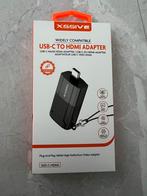 Nieuwe XSSIVE USB-C naar HDMI adapter, Ophalen of Verzenden, Nieuw