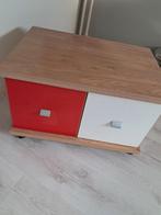 Leuk stevig verrijdbaar kastje met 2 lades, Ophalen, Overige materialen, Minder dan 50 cm, Minder dan 50 cm