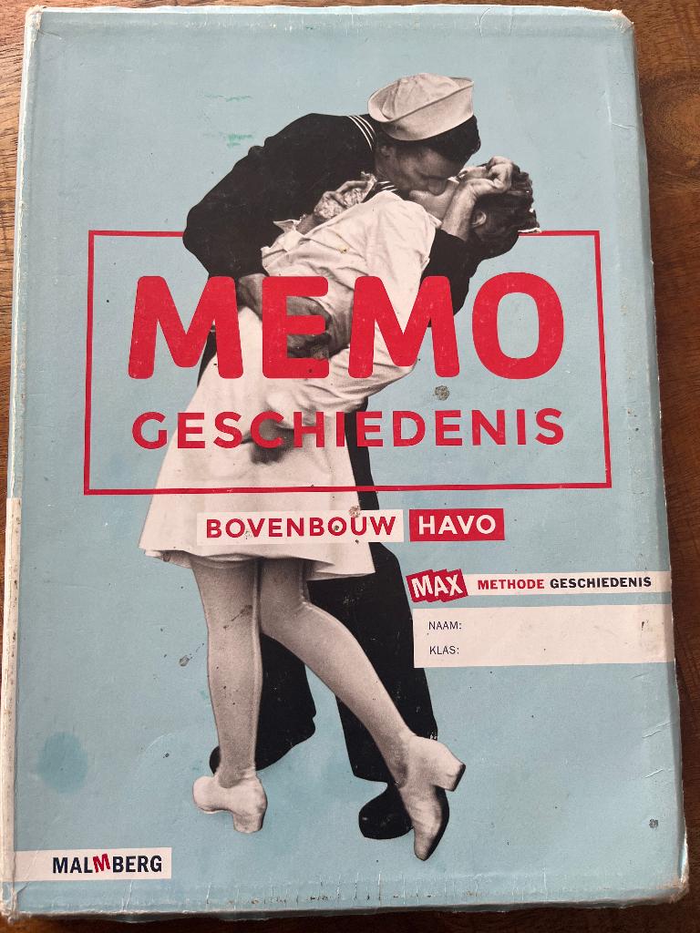MEMO GESCHIEDENIS BOEK, Gelezen, Verzenden, Malmberg, Geschiedenis