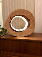 Schitterende, handgemaakte lamp, Huis en Inrichting, Lampen | Tafellampen, Ophalen of Verzenden, Hout, Minder dan 50 cm