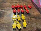 Oude space nam poppetjes geel en roodt, Kinderen en Baby's, Speelgoed | Duplo en Lego, Ophalen, Gebruikt, Losse stenen, Lego