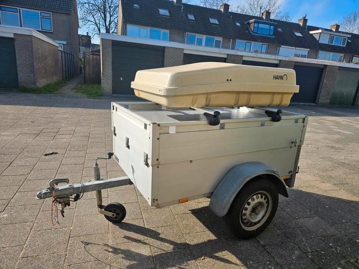 Assems bagagewagen, Auto diversen, Aanhangers en Bagagewagens, Gebruikt, Ophalen