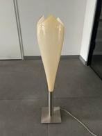 AV Mazzega tulp murano glazen design dimbare lamp, Ophalen, Zo goed als nieuw, Glas, Minder dan 50 cm