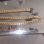 Keting met armband  cuban, Ophalen of Verzenden