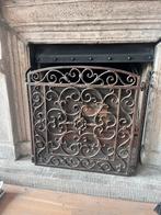 smeedijzeren haardscherm – klassiek & decoratief, Ophalen, Gebruikt, Houthaard