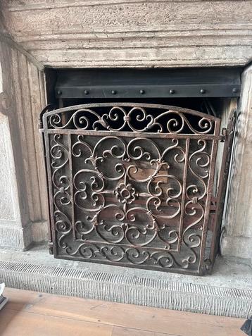smeedijzeren haardscherm – klassiek & decoratief beschikbaar voor biedingen